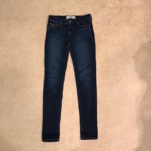 Hollister low rise skinny jeans